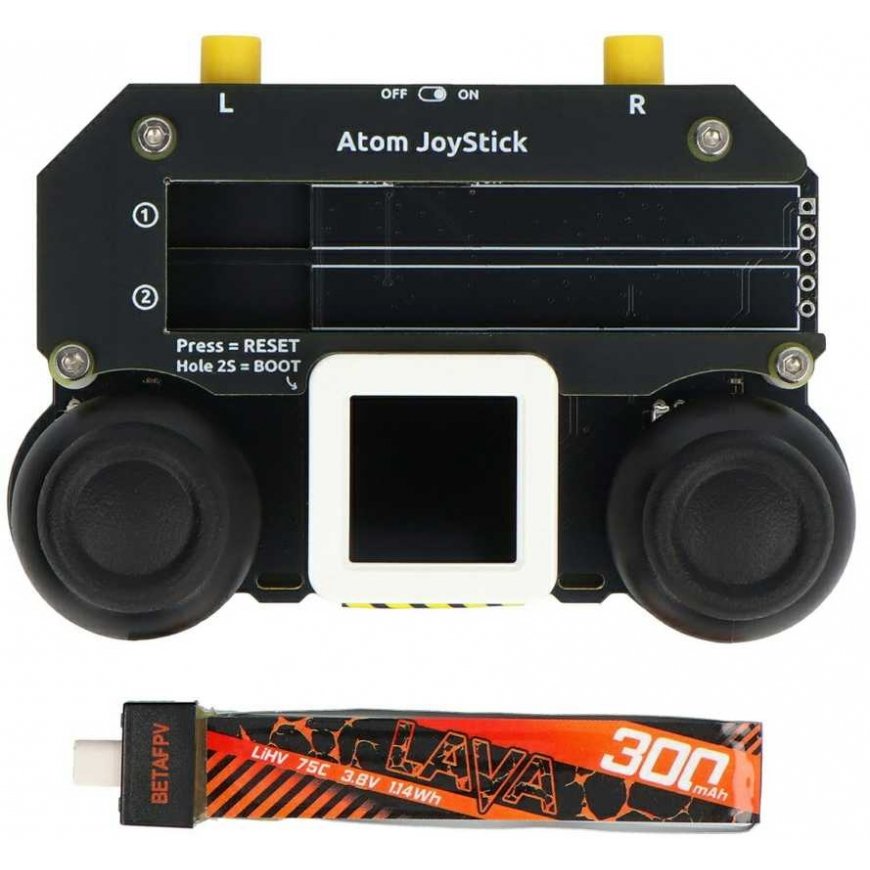 M5Atom JoyStick - Programuojama vairasvirtė su AtomS3 kūrimo moduliu - M5Stack K137 – 4