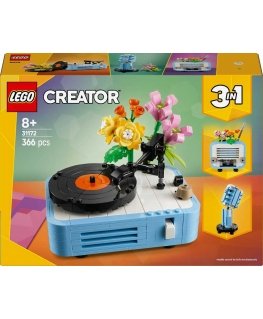 LEGO® Creator 3 in 1 Patefonin kukilla (31172)