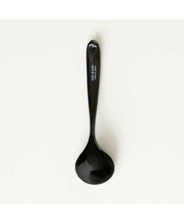 ORIGAMI - Keraminis puodelio šaukštas - juodas