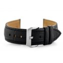 Pacific W06 leather watch strap - black - 20mm Pacific W06 leather watch strap - black - 20mm