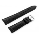 Pacific W06 leather watch strap - black - 20mm Pacific W06 leather watch strap - black - 20mm