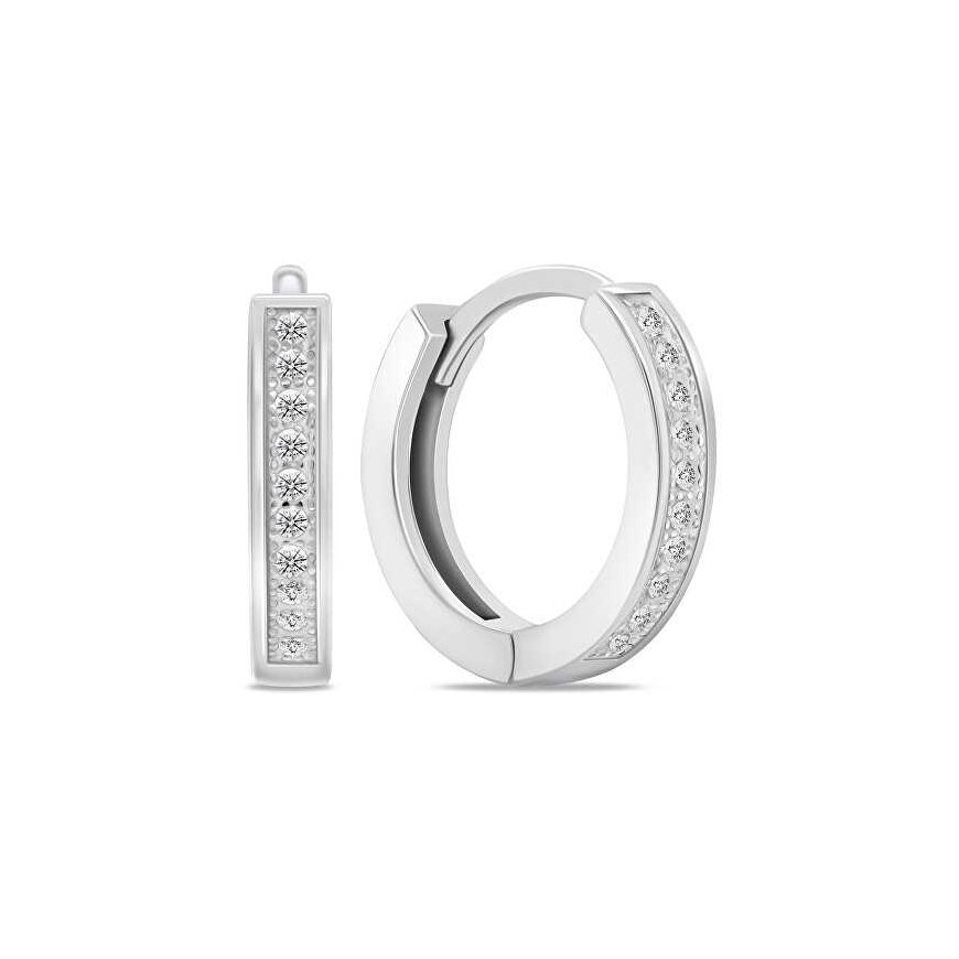 Brilio Silver Brilio Silver Timeless silver rings with zirconia EA940W