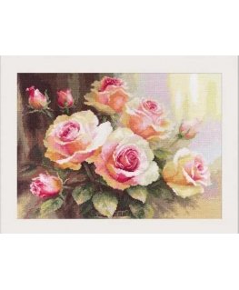 Beldizart Kryželiu embroidery kit "Roses in the Sunlight" S2-54
