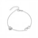 Beneto Romantic silver bracelet AGB634 / 21 Beneto Romantic silver bracelet AGB634 / 21