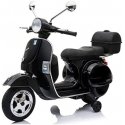 Lean Cars Elektrinis vaikų paspirtukas Vespa - juodas Lean Cars Elektrinis vaikų paspirtukas Vespa - juodas