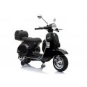 Lean Cars Sähkökäyttöinen lasten potkulauta Vespa - musta Lean Cars Sähkökäyttöinen lasten potkulauta Vespa - musta