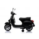 Lean Cars Sähkökäyttöinen lasten potkulauta Vespa - musta Lean Cars Sähkökäyttöinen lasten potkulauta Vespa - musta