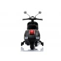 Lean Cars Elektrinis vaikų paspirtukas Vespa - juodas Lean Cars Elektrinis vaikų paspirtukas Vespa - juodas