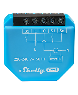 Shelly Relais "1L Gen3" WLAN BT