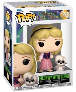 Funko POP figūra Disney Juodasis katilas Eilonwy su Gurgi