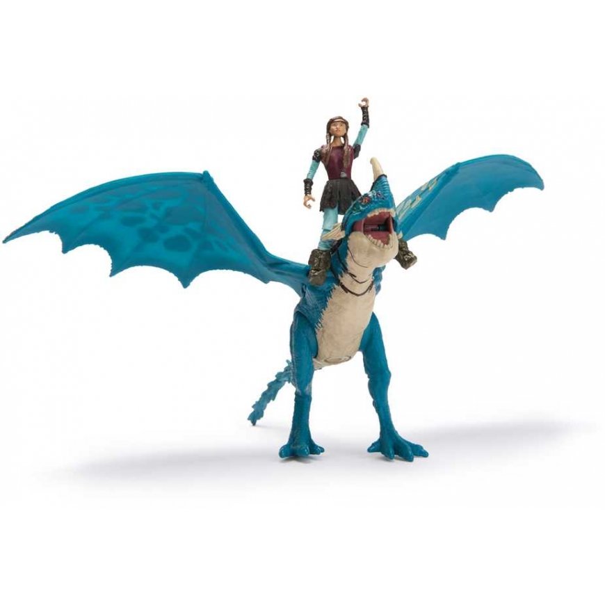 How to Tame a Dragon: Deadly Nadder Figurine Set and Astrid – 3