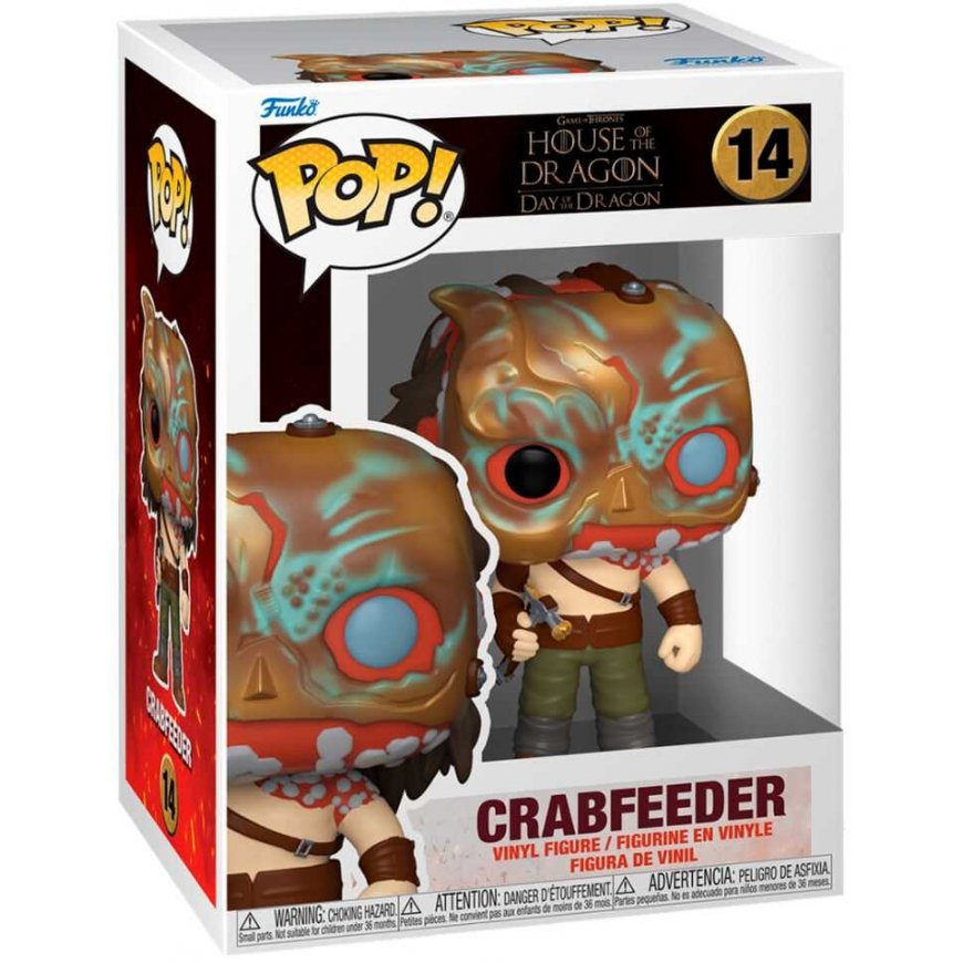 Funko Pop Figures Funko Pop! House of the Dragon 14 Crabfeeder Dragon Family Figure – 3