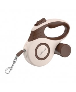 Rojeco A12 5M Automatic Retractable Dog Leash (brown)