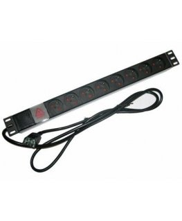 XtendLan 19" paskirstymo skydas 8x230V 10A