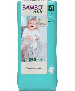 Abena BAMBO diapers size 4, 7-12kg, 40 pieces