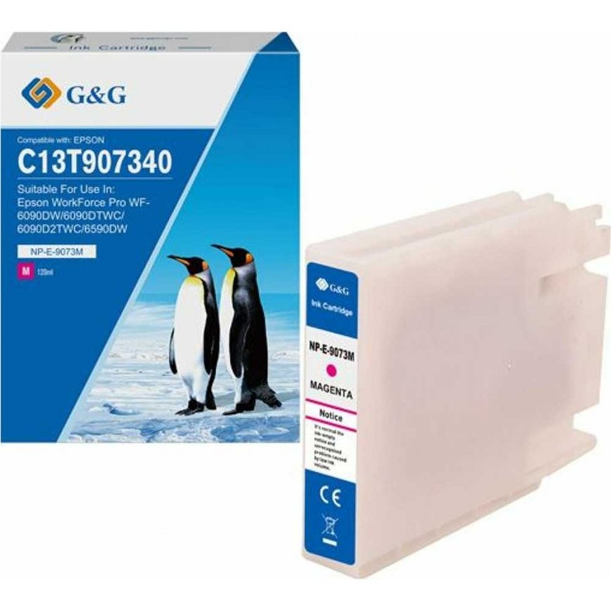G&G compatible ink / toner C13T907340, NP-E-9073M, magenta – 2