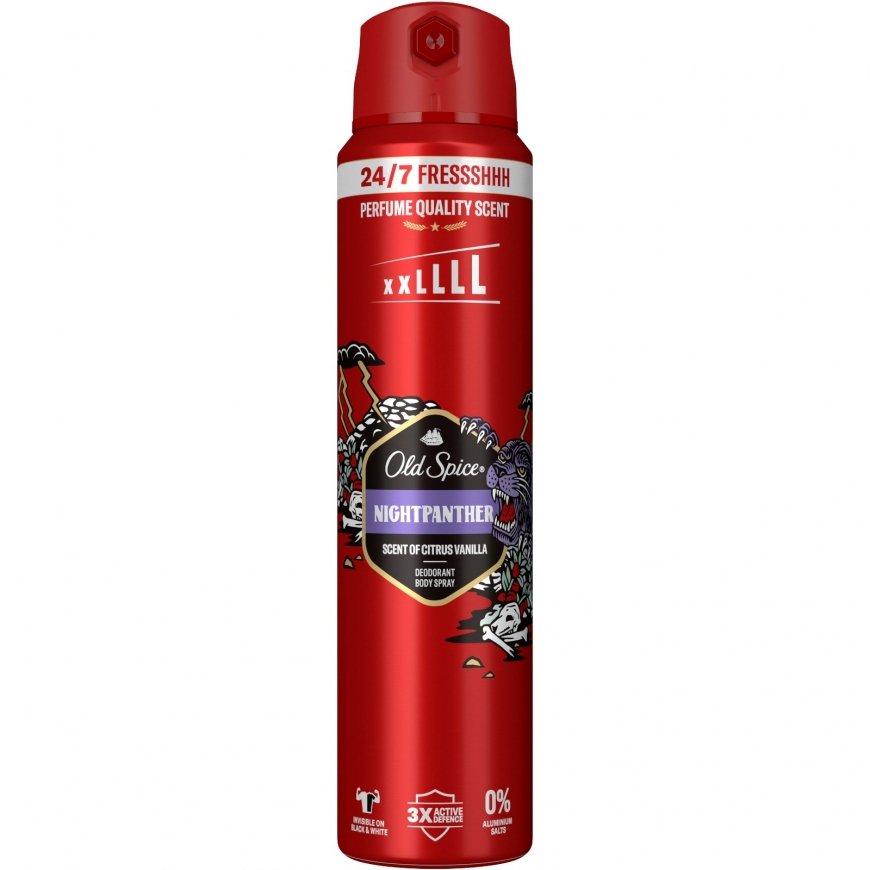 Old Spice Nightpanther Deodorant Spray - 250 ml