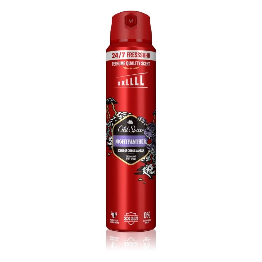 Old Spice Nightpanther dezodorantas purškiklis - 250 ml – 2