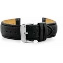 Pacific W05XL black leather watch strap - 22mm Pacific W05XL black leather watch strap - 22mm
