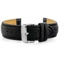 Pacific W05XL black leather watch strap - 22mm Pacific W05XL black leather watch strap - 22mm