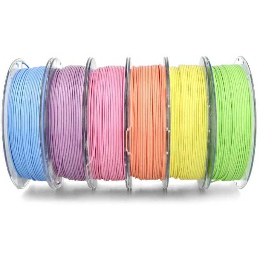 Rosa Plast Plastic Set Rosa3D PLA Pastel - 1.75mm - 6x350g