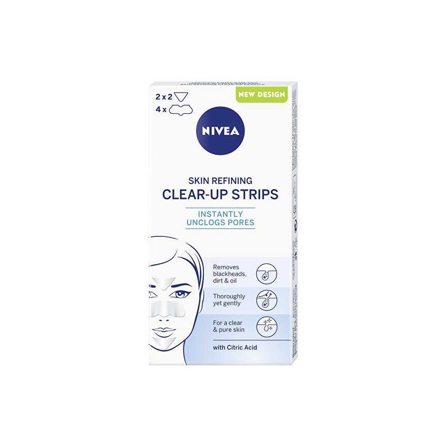 Nivea Skin Refining SOS Clear Up Strips Local Care for Women, 8 pcs – 2