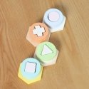CLASSIC WORLD Montessori formų ir spalvų rūšiavimo dėlionės bokštas CLASSIC WORLD Montessori formų ir spalvų rūšiavimo dėlionės bokštas