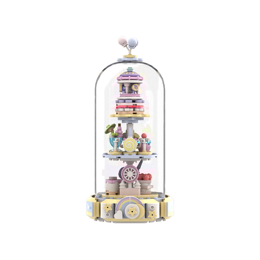 Pantasy Unicorn Paradise rakennuspalikat 270 kpl – 2