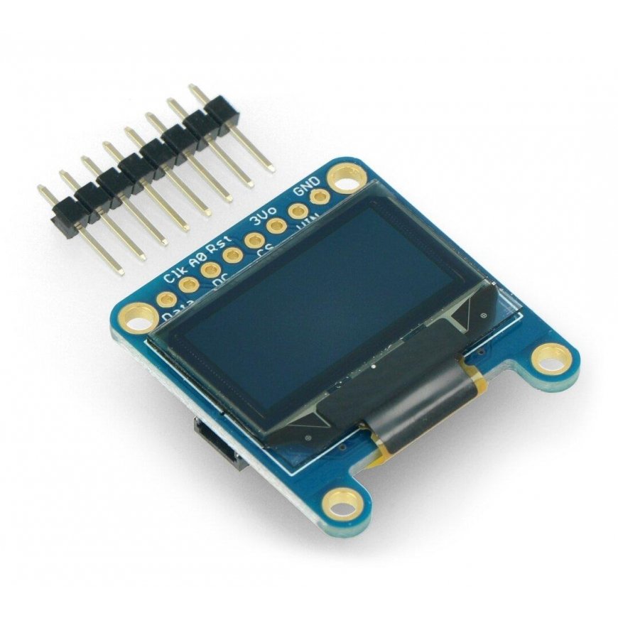 Monochrome graphic OLED display 0.96" 128x64 px, I2C / SPI, Adafruit 326 – 4