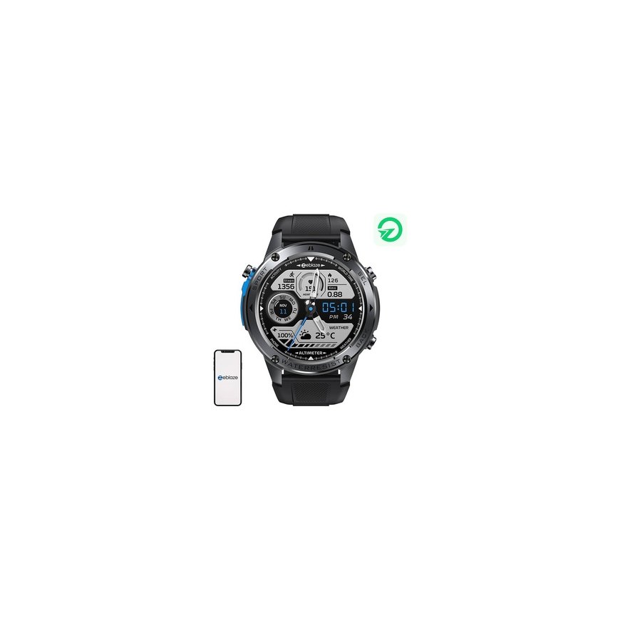 Zeblaze Stratos 2 Ultra Älykello (Musta) – 2