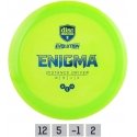Diskgolfo diskas Distance Driver NEO ENIGMA Evolution Vihreä