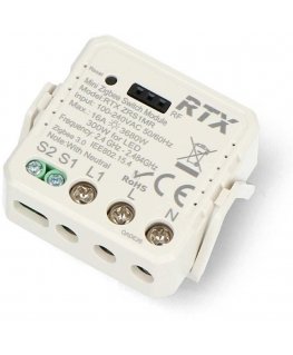 Tuya – single channel mini relay 16A – ZigBee – Android/iOS app – RTX ZRS1M