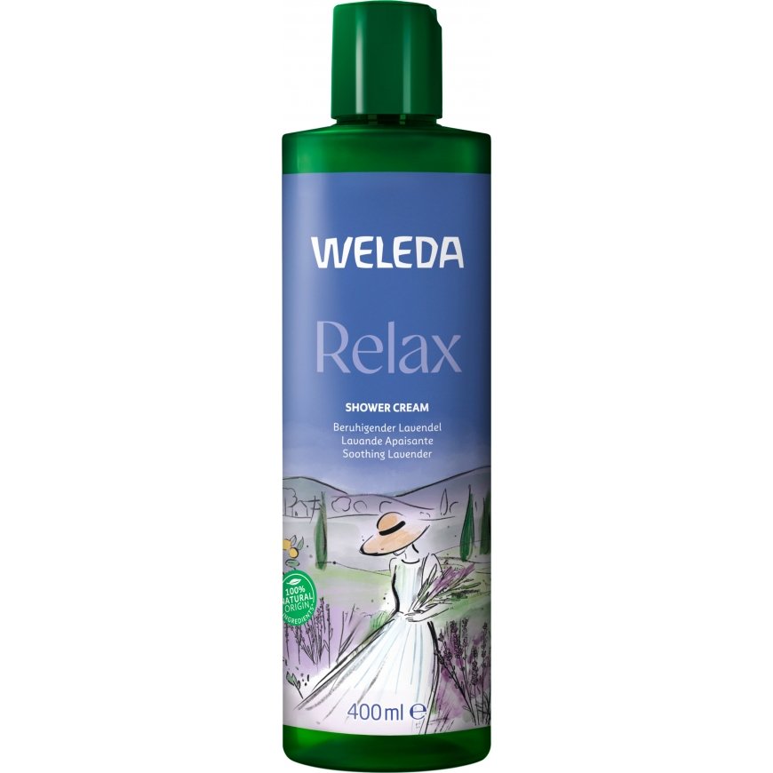 Weleda Rentouttava Suihkusaippua - Laventelinen suihkusaippua - 400 ml