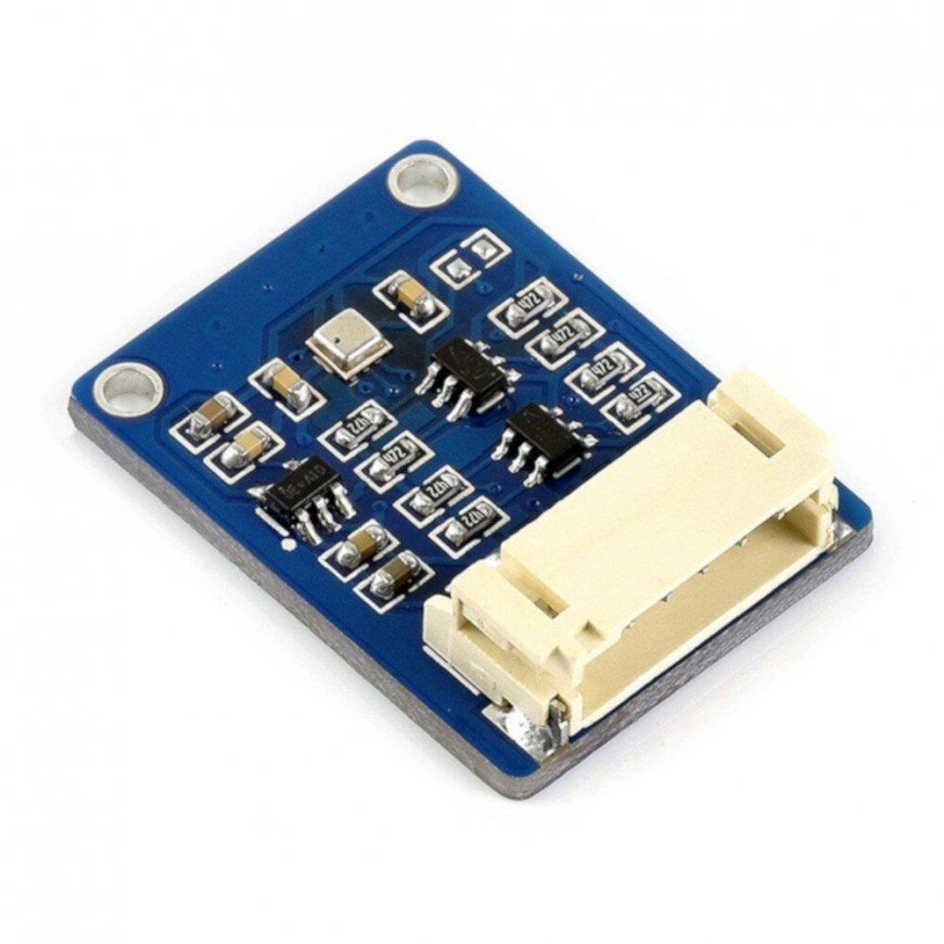 BME, humidity, temperature and pressure sensor I2C/SPI, 3.3V/5V, Waveshare 15231