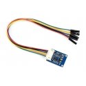 BME, drėgmės, temperatūros ir slėgio jutiklis I2C/SPI, 3.3V/5V, Waveshare 15231 BME, drėgmės, temperatūros ir slėgio jutiklis I2C/SPI, 3.3V/5V, Waveshare 15231