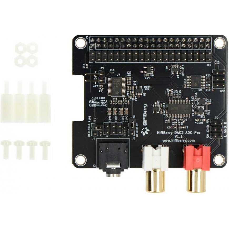 HiFiBerry DAC2 ADC Pro – Raspberry Pi – 2