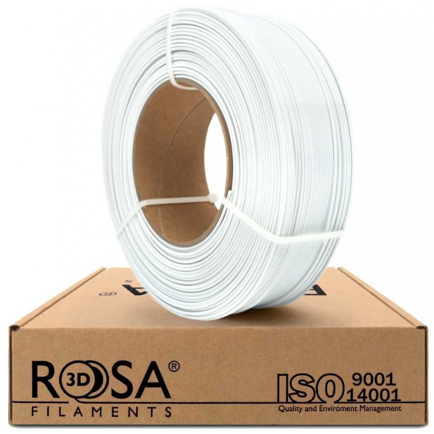 Plastic Rosa3D PETG Standard - 1.75mm - 1kg - white – 3