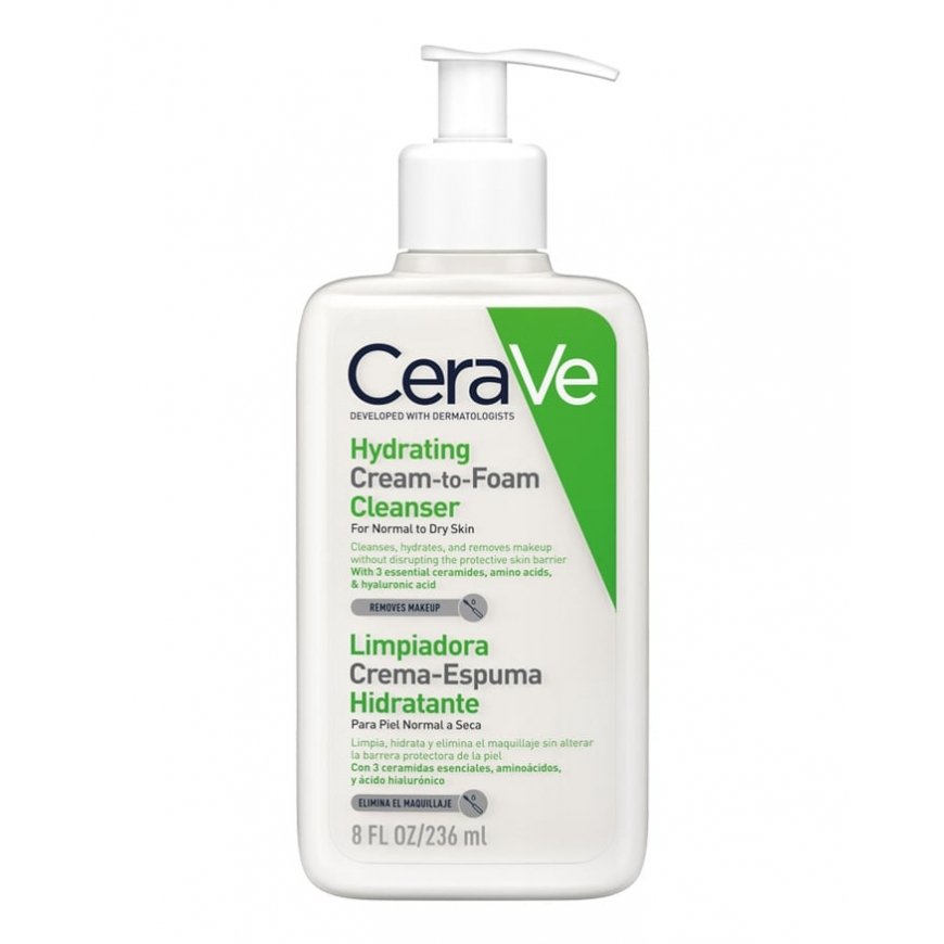 Cerave Moisturizing cream-foam cleanser 473 ml – 2