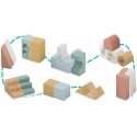 Wooden pull-along cart with blocks NK-853 Nukido Wooden pull-along cart with blocks NK-853 Nukido