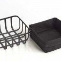 Zeller Metal Bread Basket, 22 x 22 cm Zeller Metal Bread Basket, 22 x 22 cm