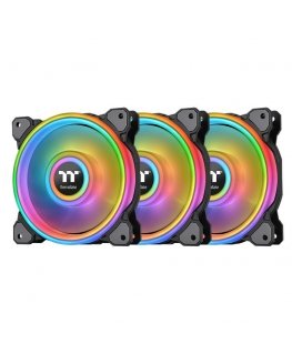 Thermaltake Riing Quad 12 RGB Computer case Fan 12 cm Black