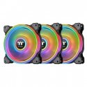 Thermaltake Riing Quad 12 RGB Arvuti korpus Ventilaator 12 cm Must Thermaltake Riing Quad 12 RGB Arvuti korpus Ventilaator 12 cm Must
