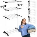 Delia white 15 m.b. foldable laundry dryer Delia white 15 m.b. foldable laundry dryer