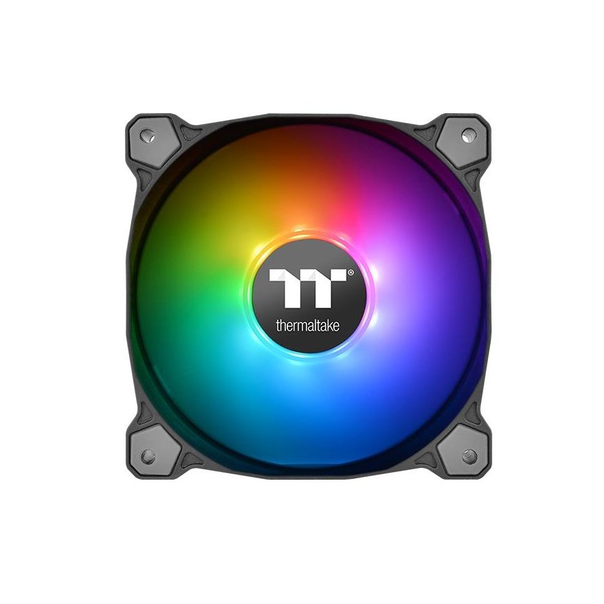 Thermaltake CL-F080-PL14SW-A система охлаждения компьютера Корпус компьютера Вентилятор 14 cm Черный