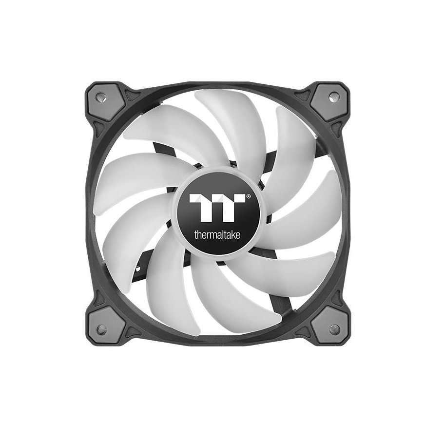 Thermaltake CL-F080-PL14SW-A Datora dzesēšanas sistēma Datora korpusam Ventilators 14 cm Melns – 2
