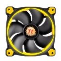 Thermaltake Riing 14 Datora korpusam Ventilators 14 cm Melns, Dzeltens Thermaltake Riing 14 Datora korpusam Ventilators 14 cm Melns, Dzeltens