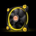 Thermaltake Riing 14 Kompiuterio korpusui Ventiliatorius 14 cm Juoda, Geltona Thermaltake Riing 14 Kompiuterio korpusui Ventiliatorius 14 cm Juoda, Geltona