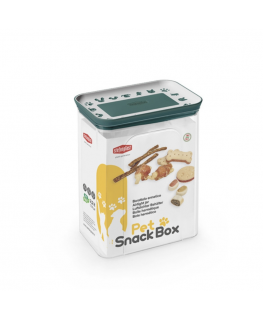 Zolux Hermetic Treat Container 2.2L, green color