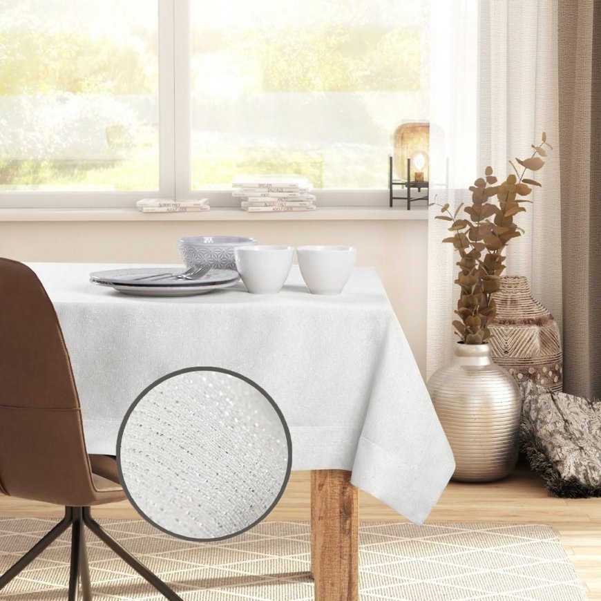 DecoKing TCLOTH/SPARKLE/BRD/CREAM/30X80 – 5
