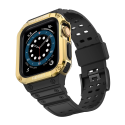 Išmaniojo laikrodžio Apple SE/7 silikoninis Hurtel dirželis, Juodos spalvos, 42/44/45 mm Išmaniojo laikrodžio Apple SE/7 silikoninis Hurtel dirželis, Juodos spalvos, 42/44/45 mm